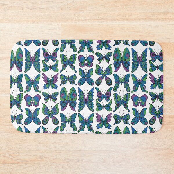 Item preview, Retro Inspired Butterfly Pattern designed and sold by Carleah Unique.