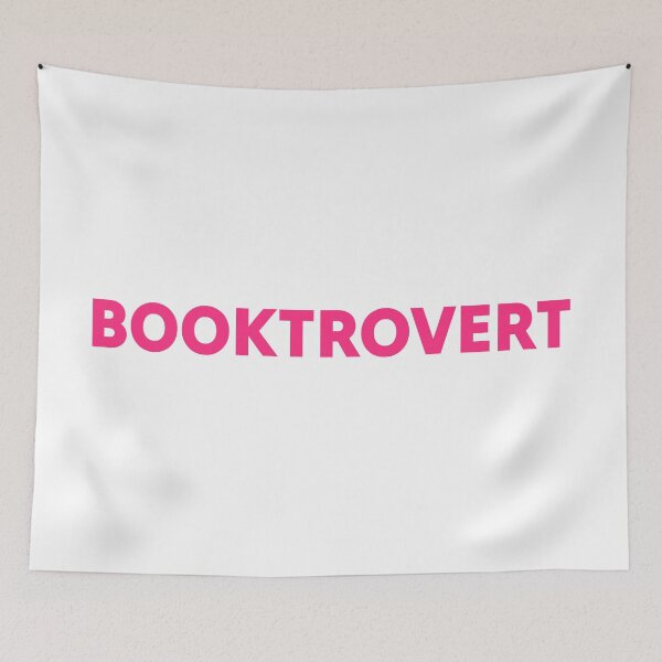 Item preview, BOOKTROVERT Pink designed and sold by FieldScent.