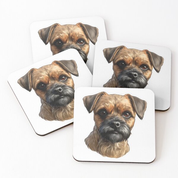 Item preview, Cute Border Terrier Mom Dad Guardian Angel Best Friend Doggie Paw designed and sold by SMARTKIT  DESIGNAGENCY.