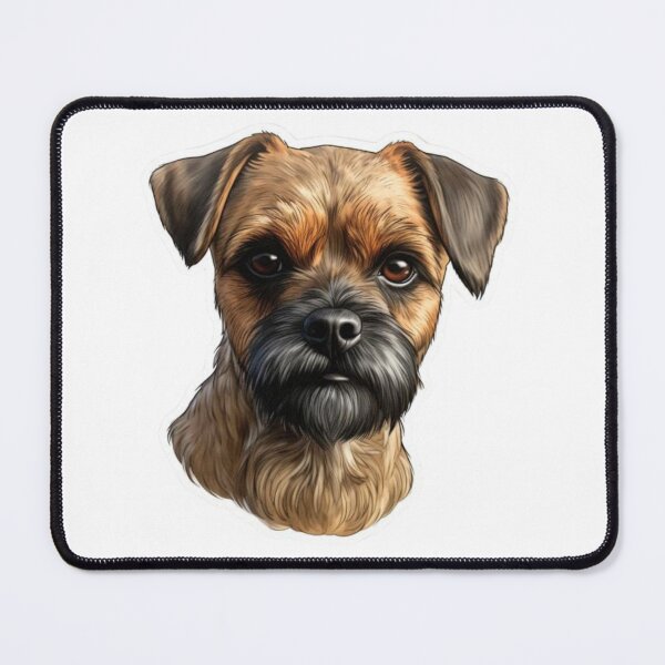 Item preview, Cute Border Terrier Mom Dad Guardian Angel Best Friend Doggie Paw designed and sold by SMARTKIT  DESIGNAGENCY.