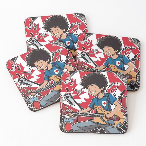 Item preview, New Artists Canadian Music Country Teen Playing Guitar Hip Hop Music Is Power designed and sold by sportsimpact.