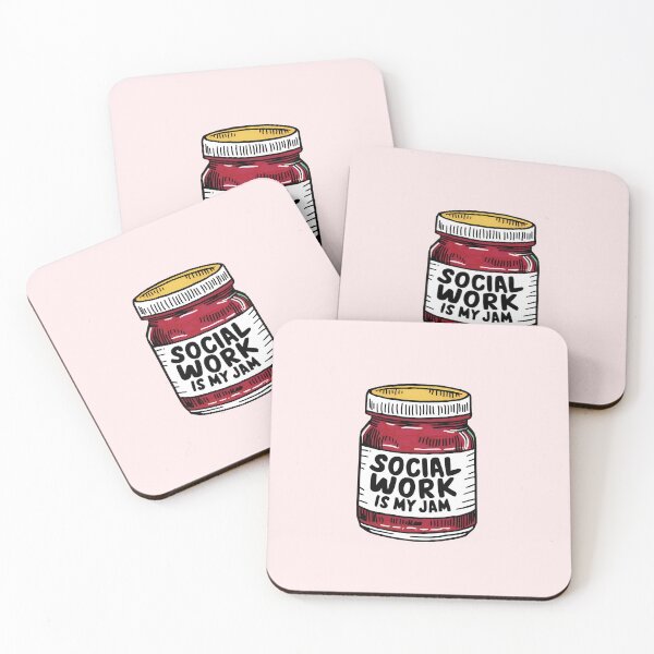 Item preview, Social Work Is My Jam Social Worker designed and sold by DomTeesHaven.