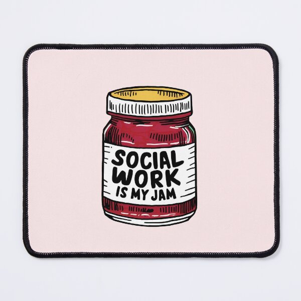 Item preview, Social Work Is My Jam Social Worker designed and sold by DomTeesHaven.