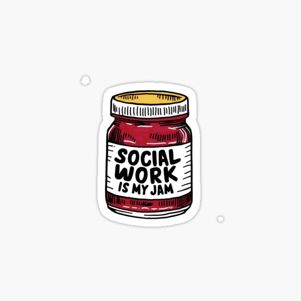 Item preview, Social Work Is My Jam Social Worker designed and sold by DomTeesHaven.