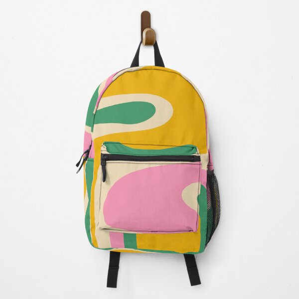 Item preview, Retro Copacetic Abstract Yellow Pink Green designed and sold by kierkegaard.
