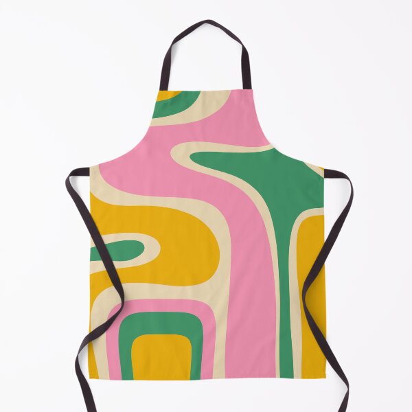 Item preview, Retro Copacetic Abstract Yellow Pink Green designed and sold by kierkegaard.
