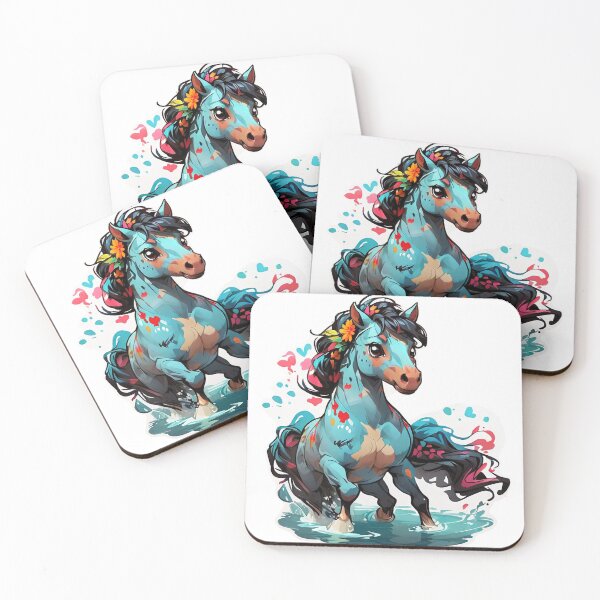 Item preview, Sublimation Sweet Horse Tshirt | Sticker designed and sold by Mehmet Hanifi Ekşi.