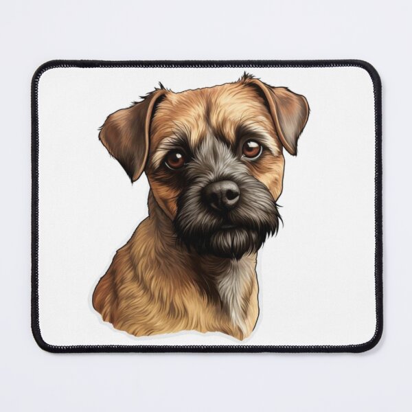 Item preview, Cute Border Terrier Mom Dad Guardian Angel Best Friend Doggie Paw designed and sold by SMARTKIT DESIGNAGENCY.