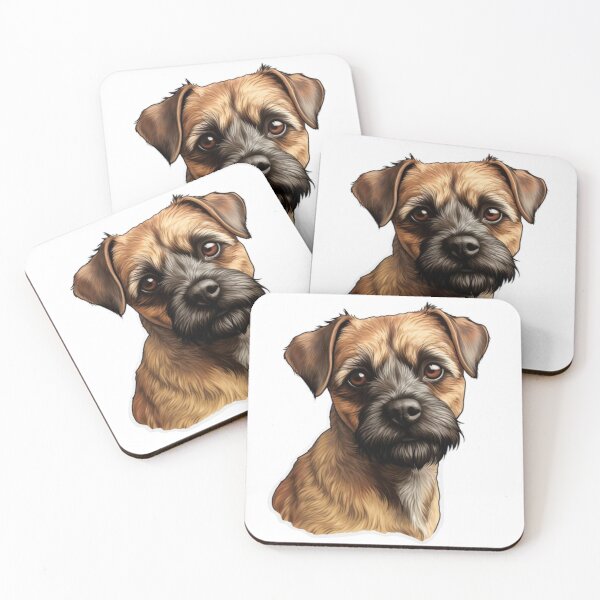 Item preview, Cute Border Terrier Mom Dad Guardian Angel Best Friend Doggie Paw designed and sold by SMARTKIT  DESIGNAGENCY.