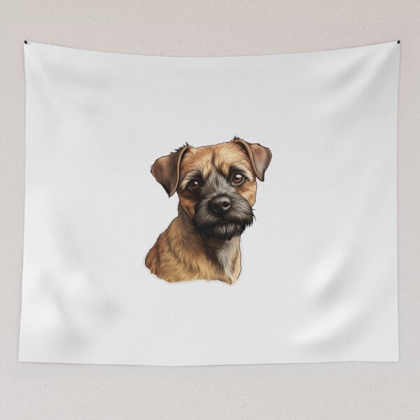 Item preview, Cute Border Terrier Mom Dad Guardian Angel Best Friend Doggie Paw designed and sold by SMARTKIT  DESIGNAGENCY.