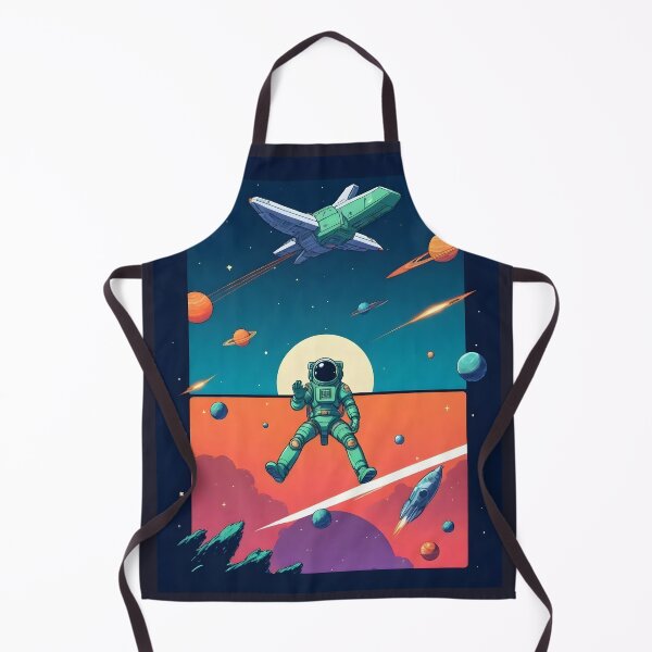 Artikelvorschau, Infinity Space mit einem Raumfahrer entworfen und verkauft von mocknet.