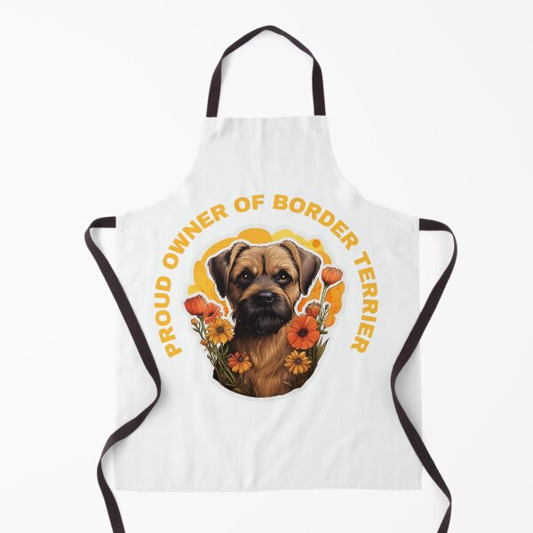 Item preview, Cute Flower Border Terrier Mom Dad Guardian Angel Best Friend Doggie Paw designed and sold by SMARTKIT  DESIGNAGENCY.
