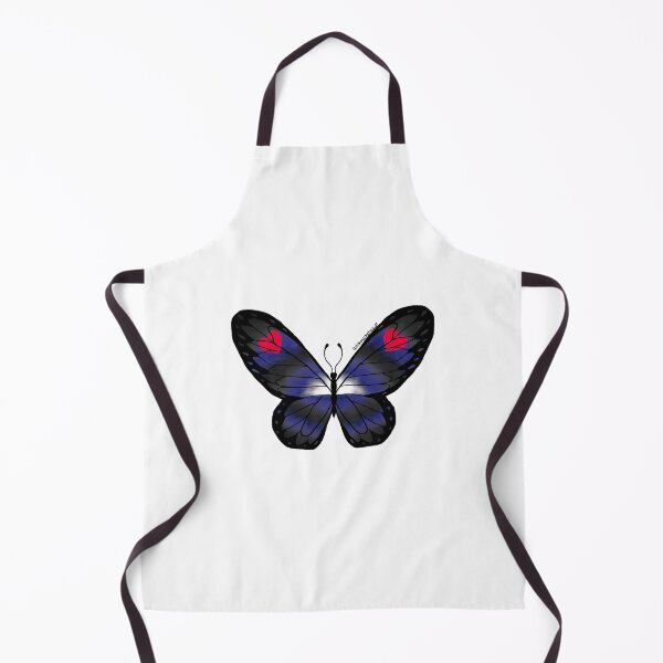 Item preview, Leather, Latex, and BDSM Pride Butterfly designed and sold by Toki's Workshop.