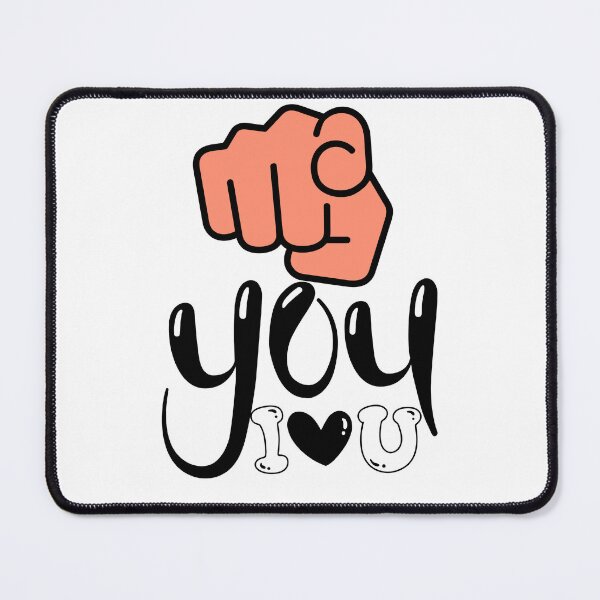 Item preview, YOU, I LOVE YOU designed and sold by stickersrafisa.