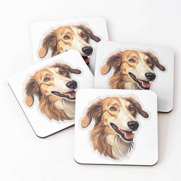 Item preview, Cute Borzoi Mom Dad Guardian Angel Best Friend Doggie Paw designed and sold by SMARTKIT  DESIGNAGENCY.