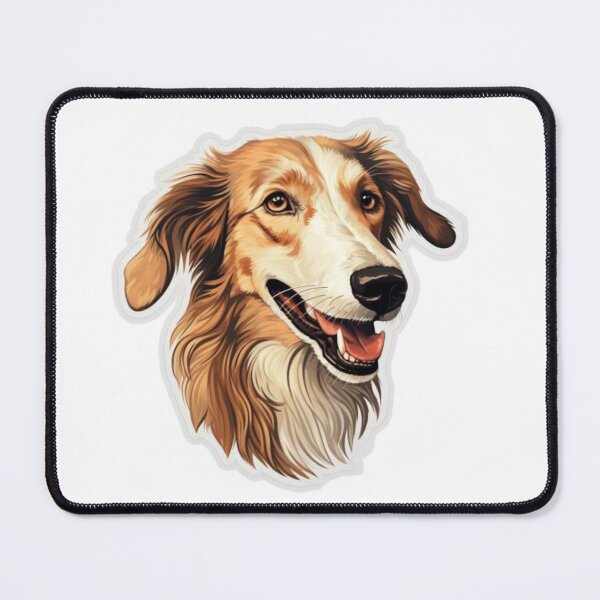 Item preview, Cute Borzoi Mom Dad Guardian Angel Best Friend Doggie Paw designed and sold by SMARTKIT  DESIGNAGENCY.