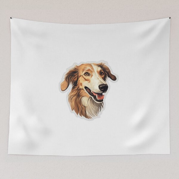 Item preview, Cute Borzoi Mom Dad Guardian Angel Best Friend Doggie Paw designed and sold by SMARTKIT  DESIGNAGENCY.