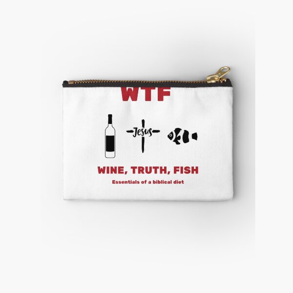 Item preview, Wine, Truth, Fish - Essentials of a biblical diet. designed and sold by christiantkd.