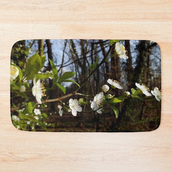 Item preview, European plum with white blossoms 3 original artwork designed and sold by paragonDesign28.