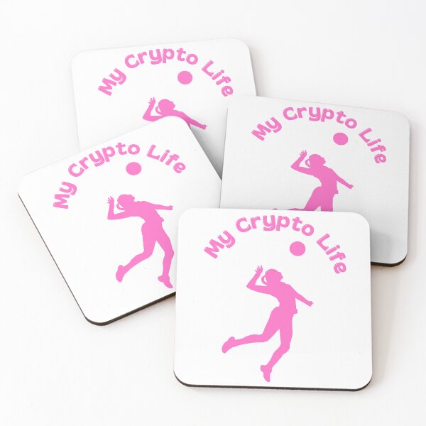 Item preview, My Crypto Life - Woman Volleyball designed and sold by BnSDesigns.