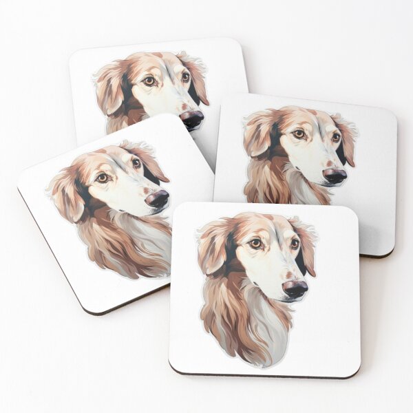 Item preview, Cute Borzoi Mom Dad Guardian Angel Best Friend Doggie Paw designed and sold by SMARTKIT  DESIGNAGENCY.