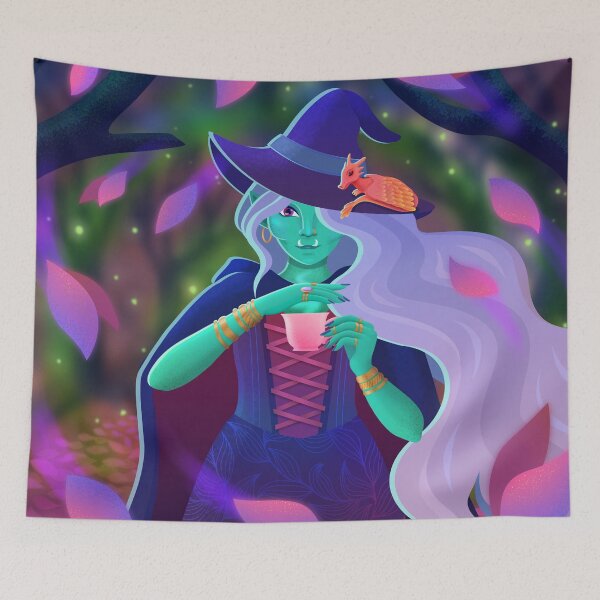 Item preview, Witch's Garden designed and sold by -DearTreehouse-.