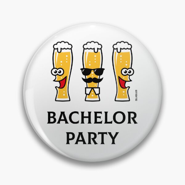 Item preview, Bachelor Party (Stag Night / Beer Glasses / 3C) designed and sold by MrFaulbaum.