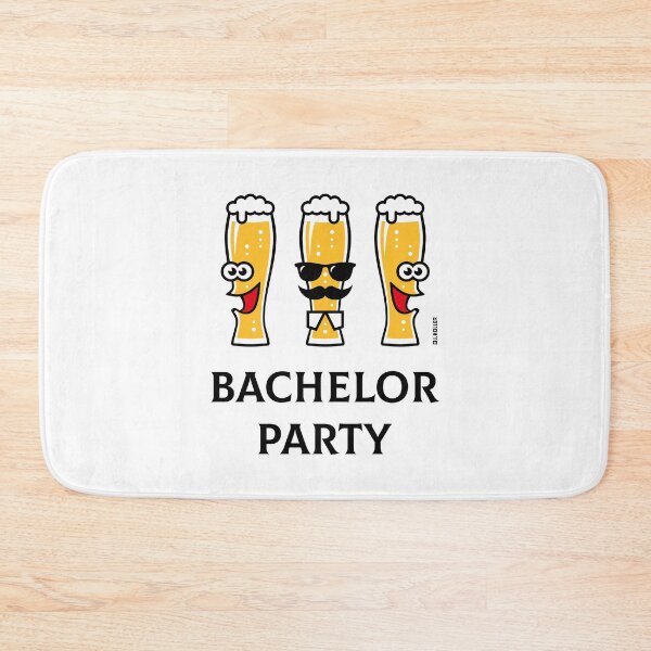 Item preview, Bachelor Party (Stag Night / Beer Glasses / 3C) designed and sold by MrFaulbaum.