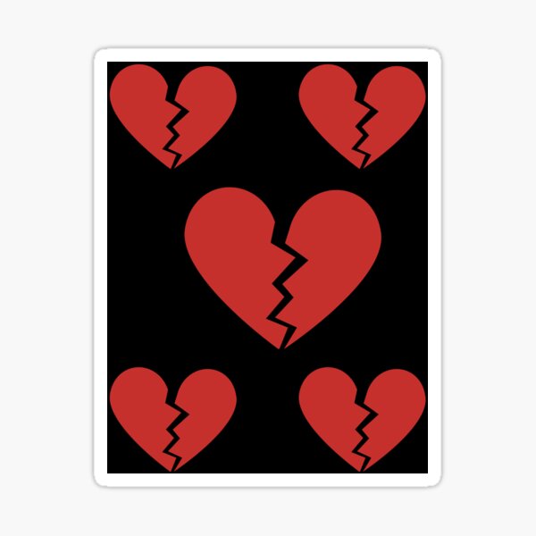 Cdg Broken Heart Merch Gifts for Sale Redbubble