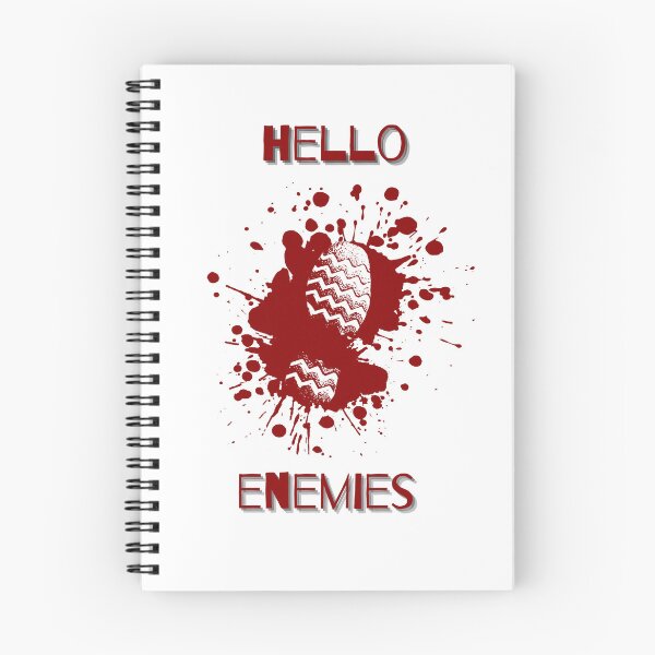 Item preview, Hello enemies  designed and sold by SwiftPicksStore.