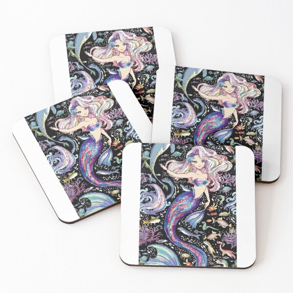 Item preview, Little cute ocean sea tail mermaid. designed and sold by DunuStore.