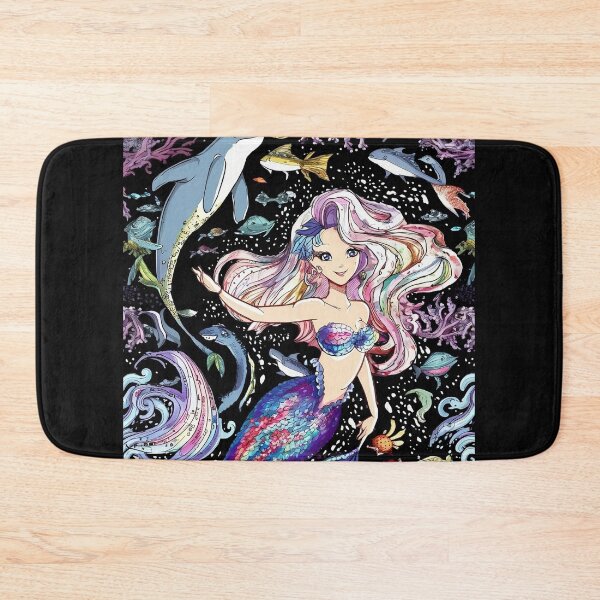 Item preview, Little cute ocean sea tail mermaid. designed and sold by DunuStore.