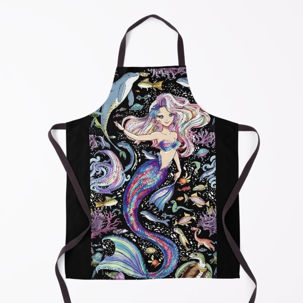 Item preview, Little cute ocean sea tail mermaid. designed and sold by DunuStore.