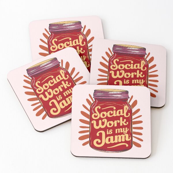 Item preview, Social Work Is My Jam designed and sold by DomTeesHaven.