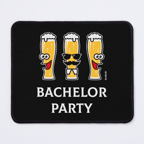 Item preview, Bachelor Party (Stag Night / Beer Glasses / 4C) designed and sold by MrFaulbaum.