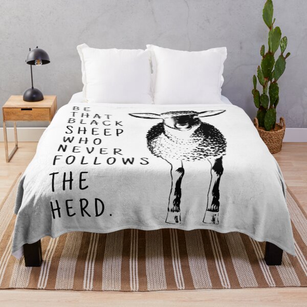 Item preview, Be that black sheep - Rebellious dark sheep designed and sold by Weknes.