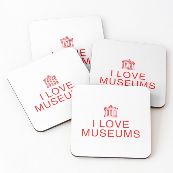 Item preview, I Love Museums - Art Lover designed and sold by MusicArtAndGrind.