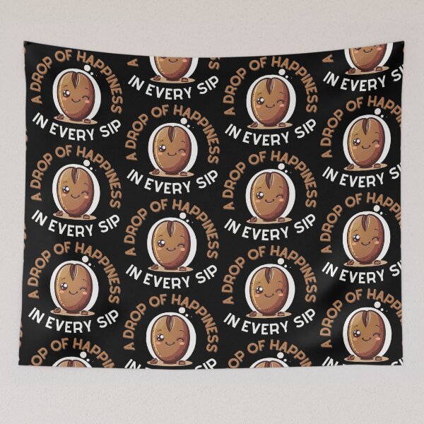 Item preview, Coffe bean kawaii designed and sold by DreamVibeShirt.