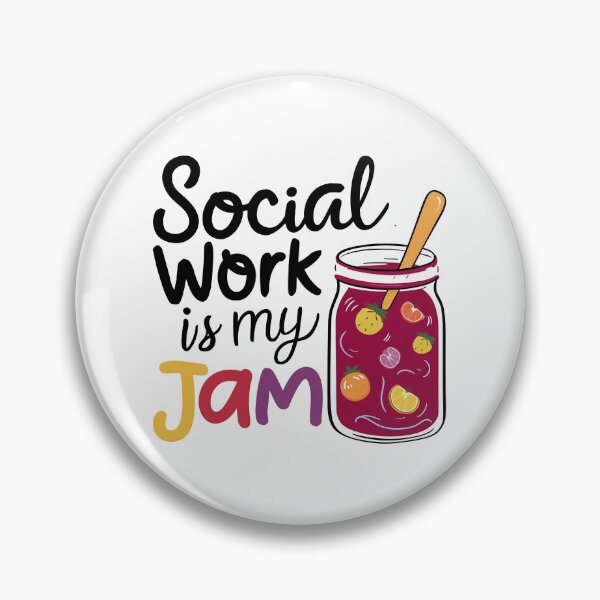 Item preview, Social Work Is My Jam Social Worker designed and sold by DomTeesHaven.