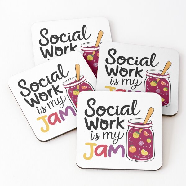 Item preview, Social Work Is My Jam Social Worker designed and sold by DomTeesHaven.