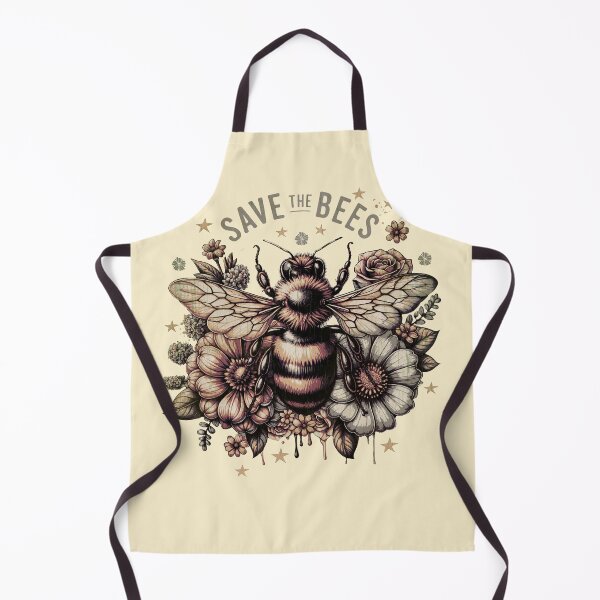 Item preview, Bee, bees, floral, grunge style, motivational, ways to help the earth,save planet earth designed and sold by Collagedream.