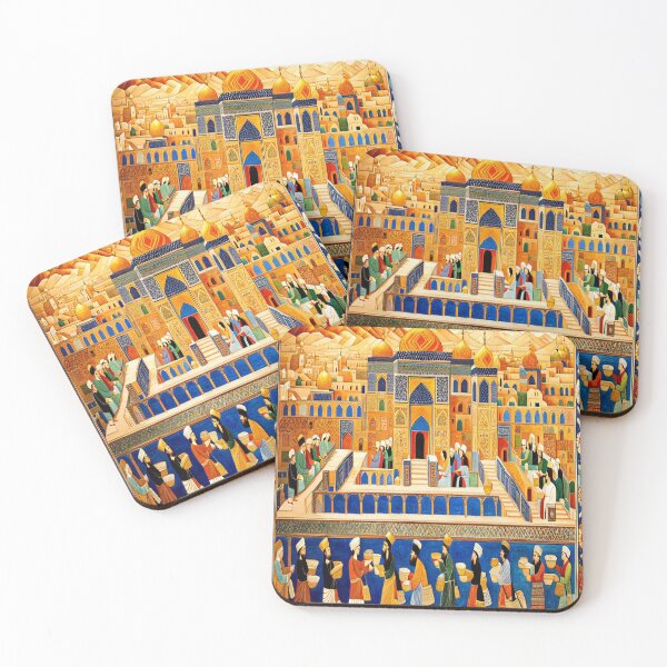 Item preview, Persian City Tapestry Art designed and sold by ArtHistoryPrint.