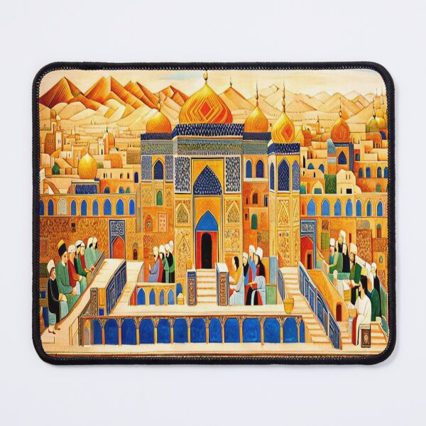 Item preview, Persian City Tapestry Art designed and sold by ArtHistoryPrint.