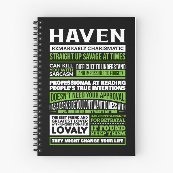 Item preview, Haven Girl Name Definition designed and sold by Share-me.