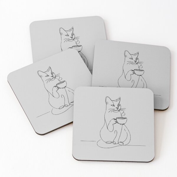 Item preview, Coffee Cat Art designed and sold by DaleDigitalPro.