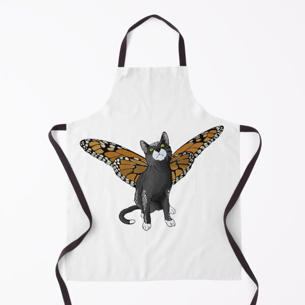 Item preview, Spotted Black Monarch Butterfly Cat designed and sold by Carleah Unique.
