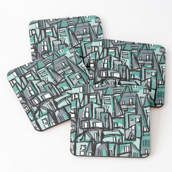 Item preview, Urban sprawl pattern  designed and sold by Nigh-designs.