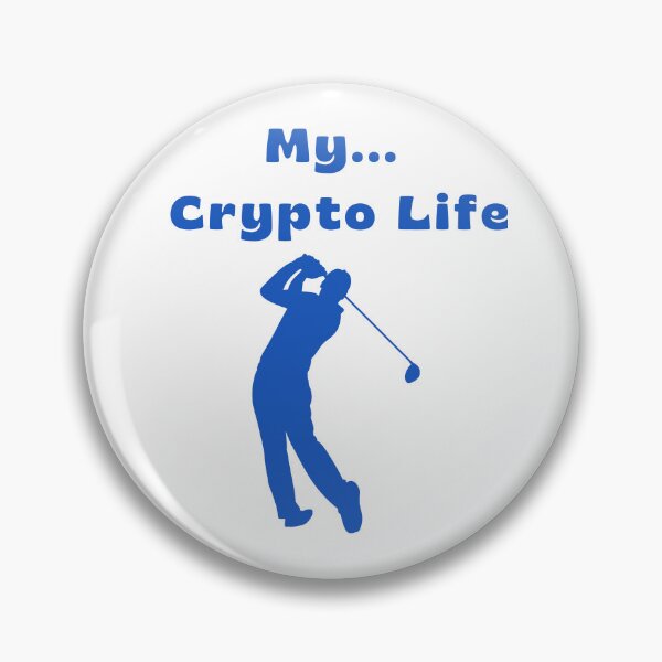 Item preview, My Crypto Life - Golfer designed and sold by BnSDesigns.