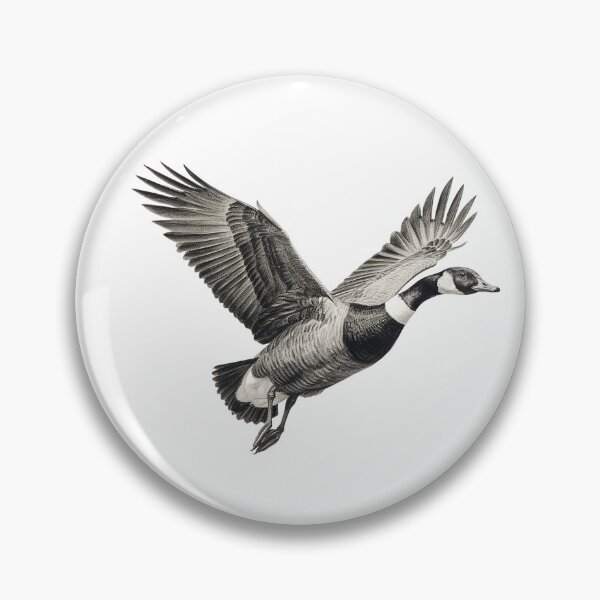 Item preview, Canada Goose - Sketch image of Canadian Goose flying designed and sold by VTcountrydigital.