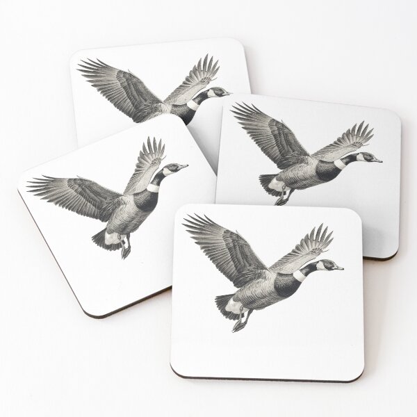 Item preview, Canada Goose - Sketch image of Canadian Goose flying designed and sold by VTcountrydigital.